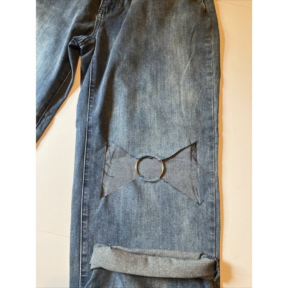 Poetic Justice True Boyfriend Jeans Verla NWT Size 30R 33 X 31 - Picture 2 of 7